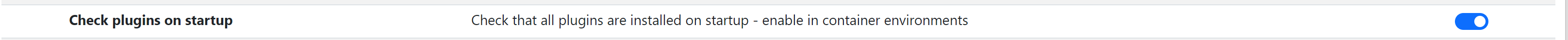 Check_plugins_on_startup